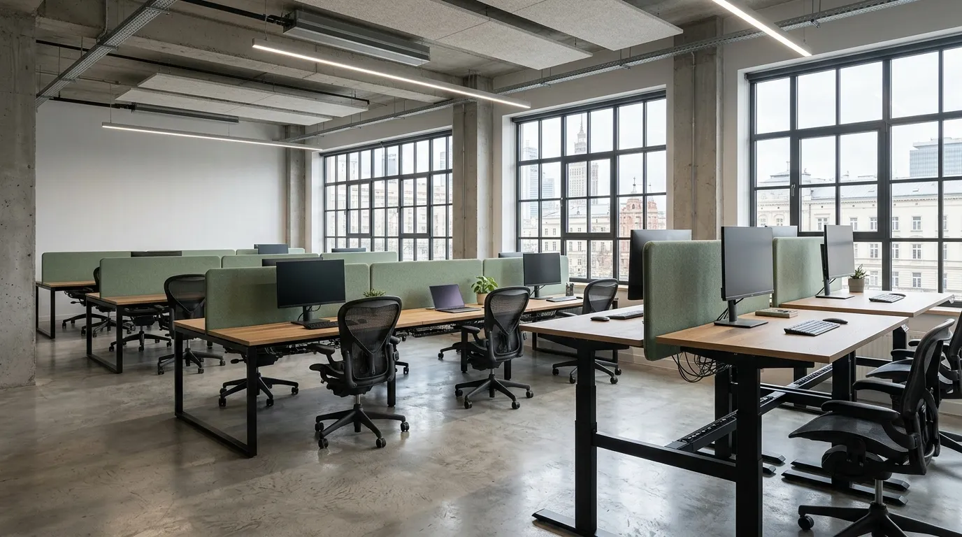 EN 527 desk standard: custom office desks, sizes and ergonomics