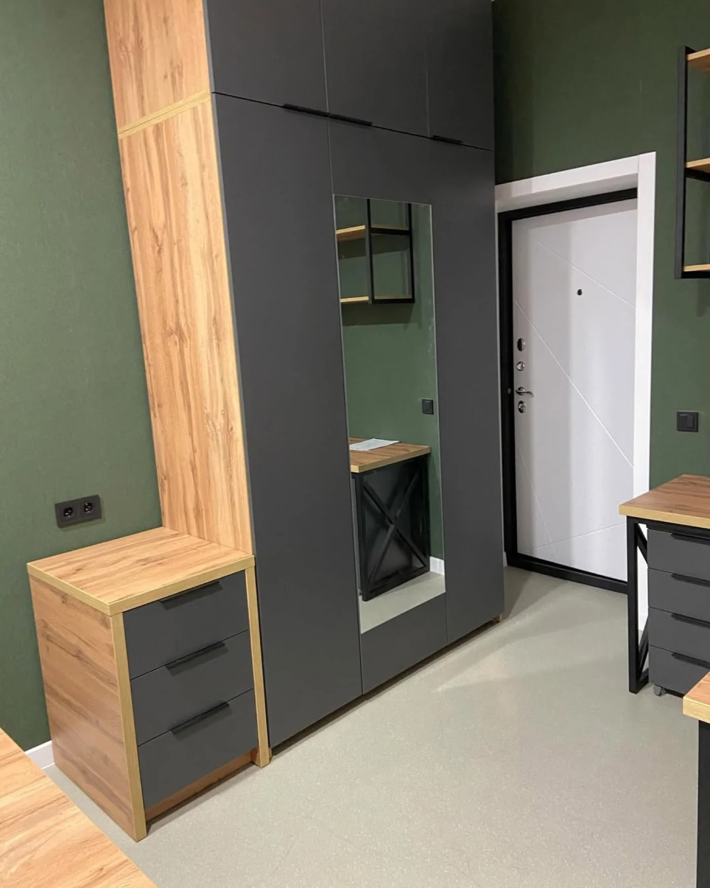 Zestaw mebli biurowych loft — zdjęcie 2