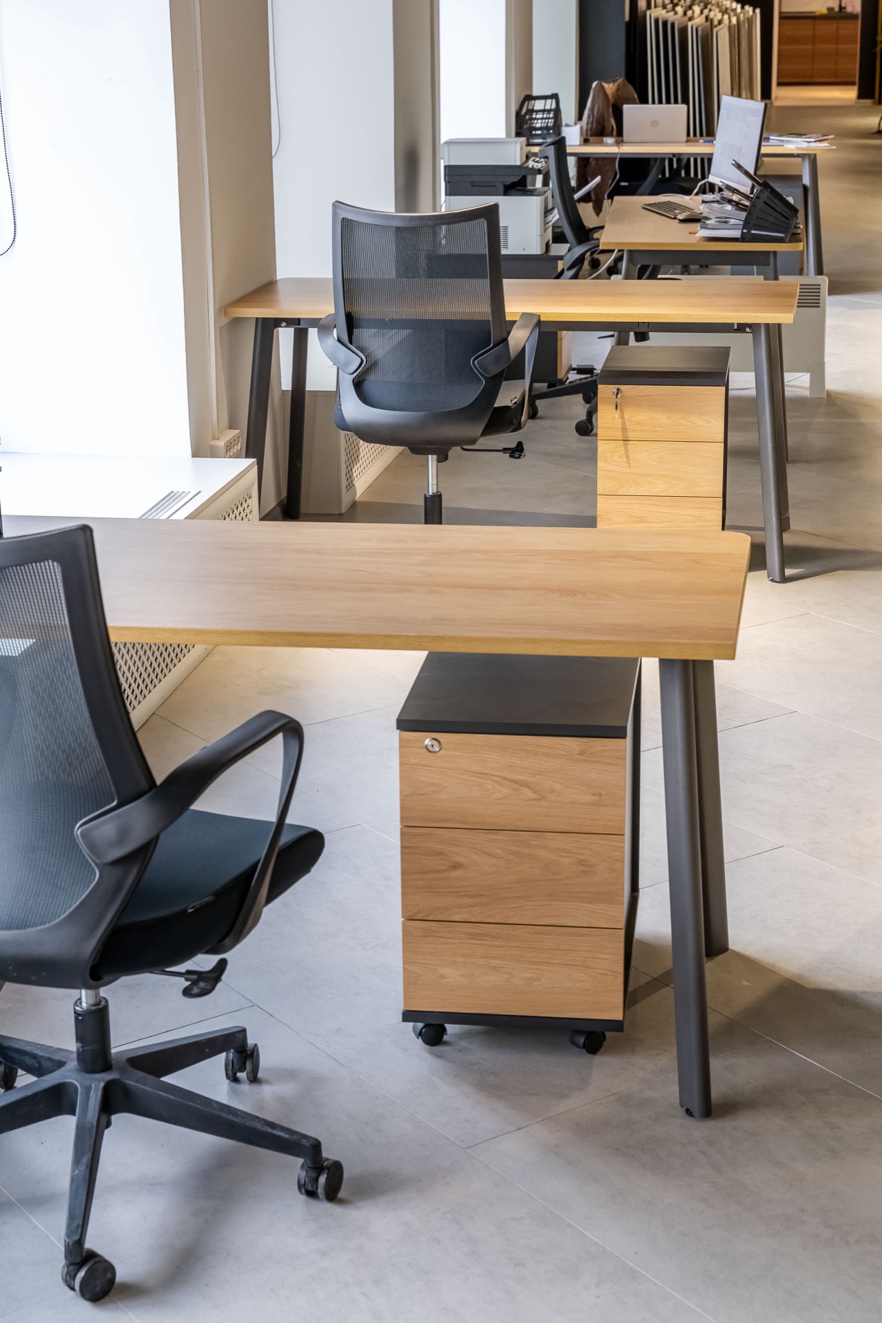 Office with A-Frame Desks — photo 4