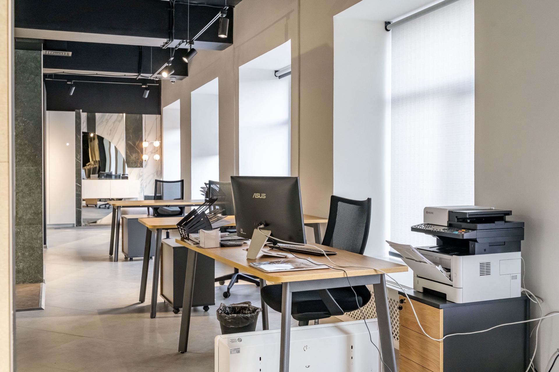 Office with A-Frame Desks — photo 5