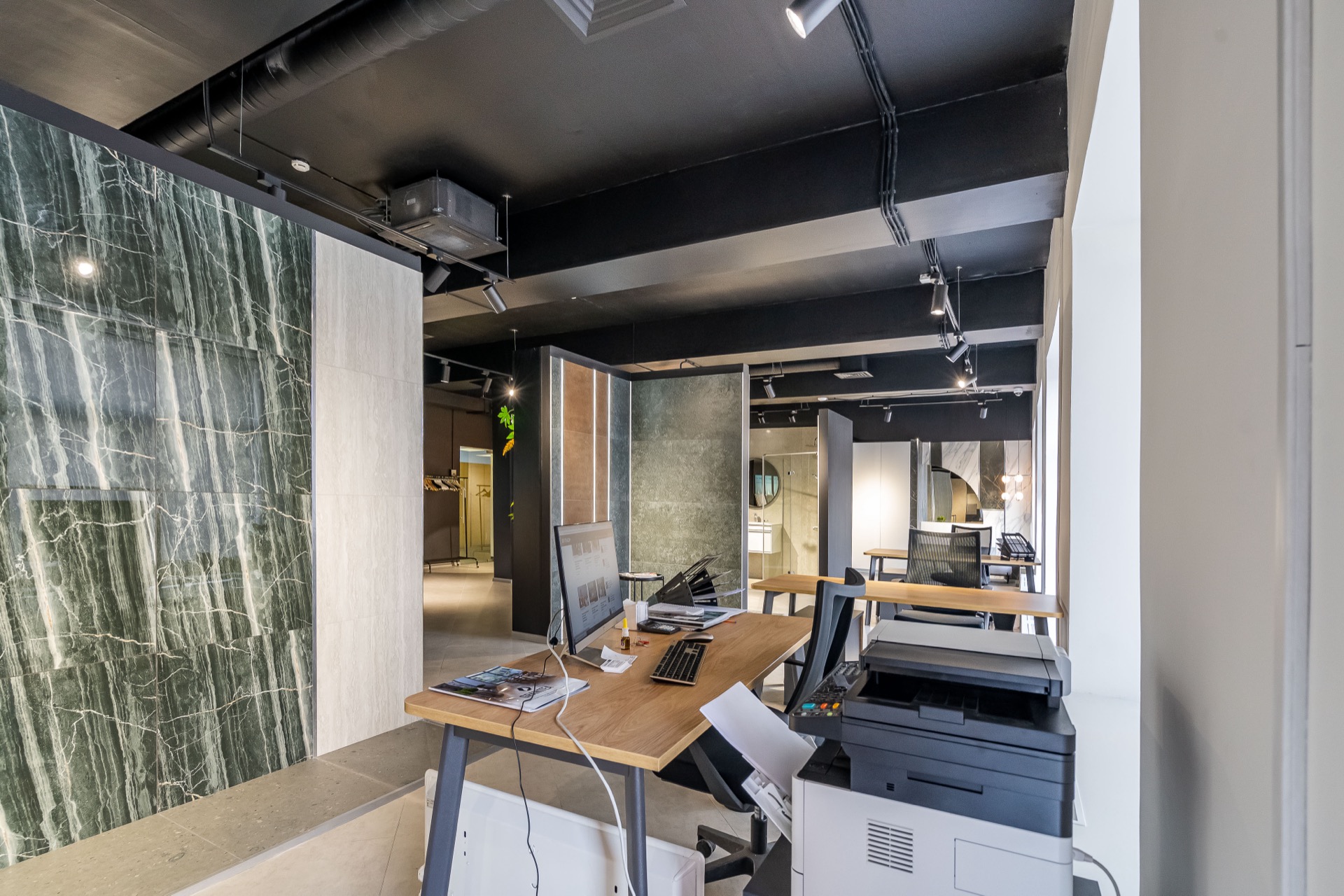 Office with A-Frame Desks — photo 8