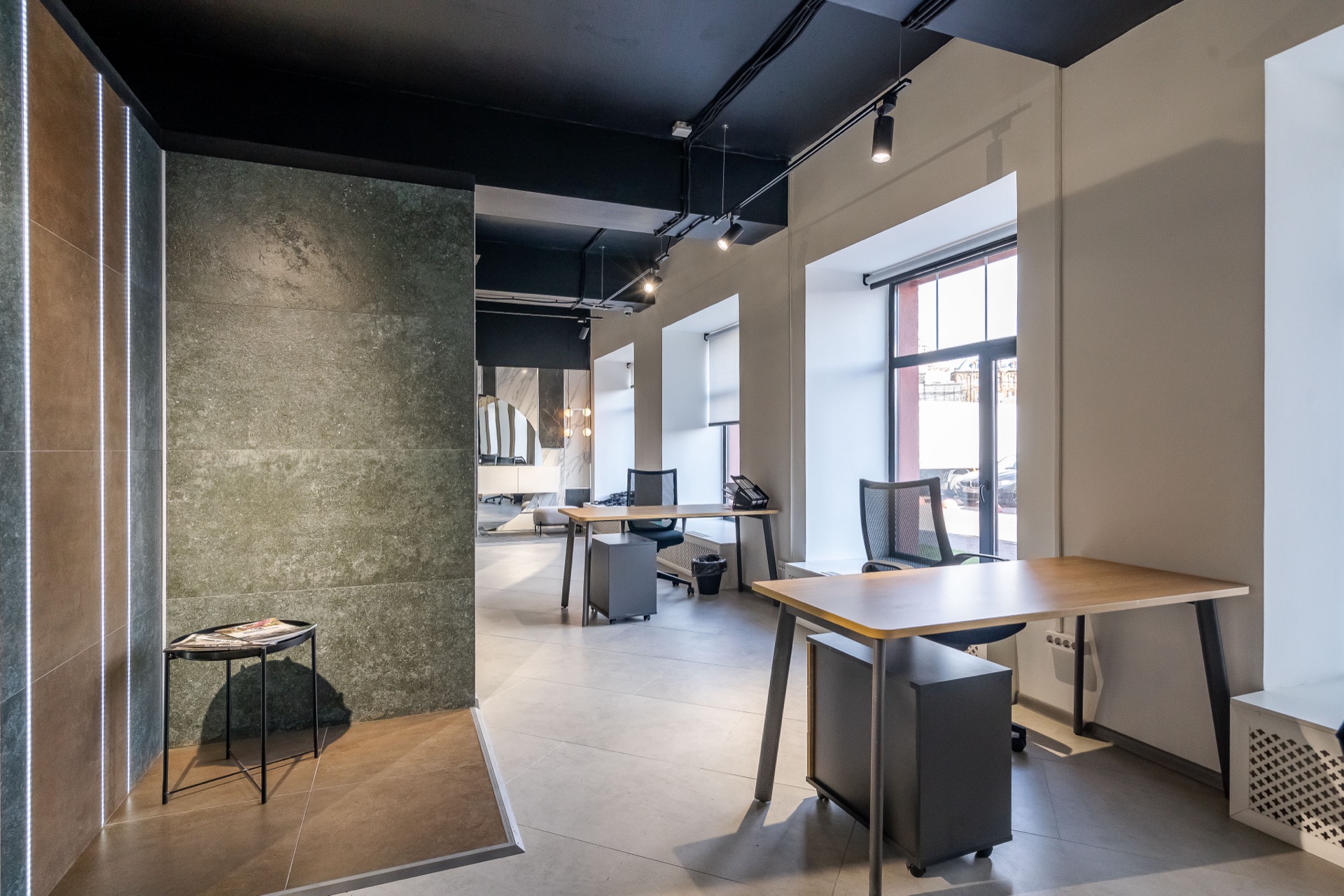 Office with A-Frame Desks — photo 9