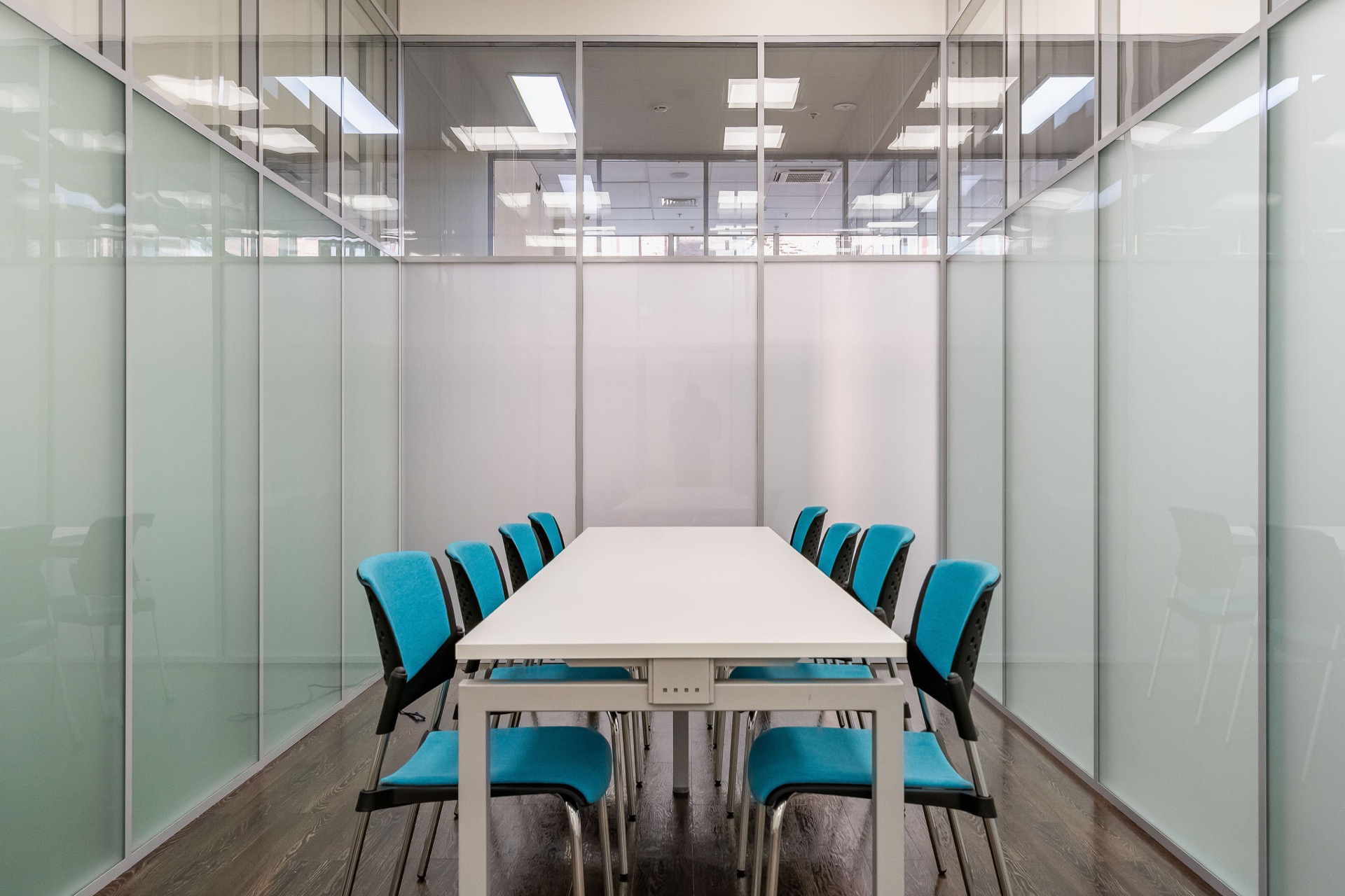 Corporate Office with Glass Partitions — photo 6