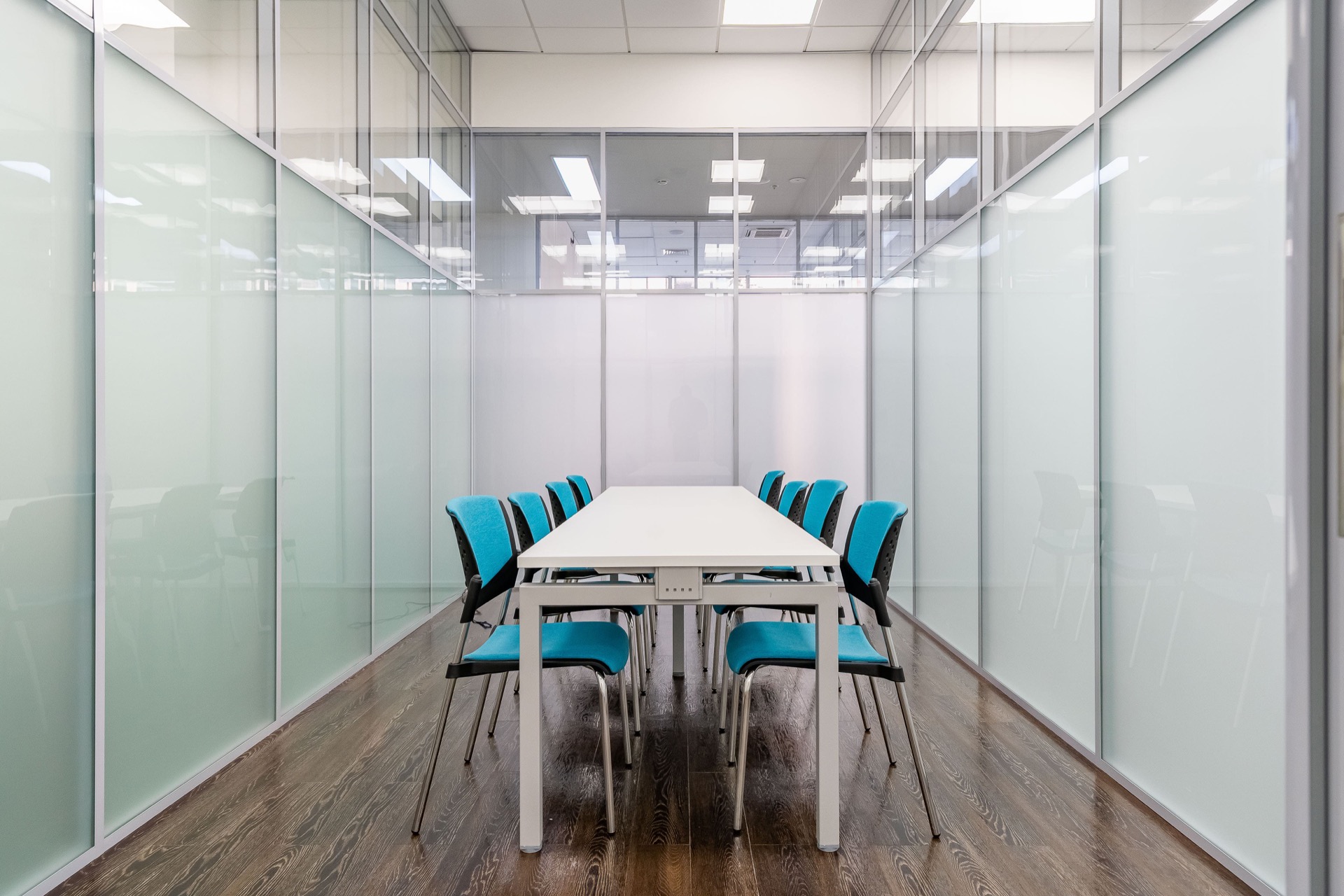 Corporate Office with Glass Partitions — photo 7