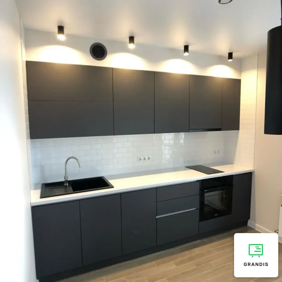 Modern Graphite Kitchen
